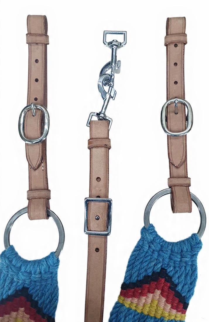 Wrangler Tack Western Breastplate Woolen Blue