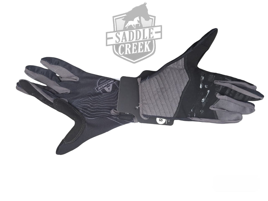 Glove Avalanche All Ride Full Finger Black Grey