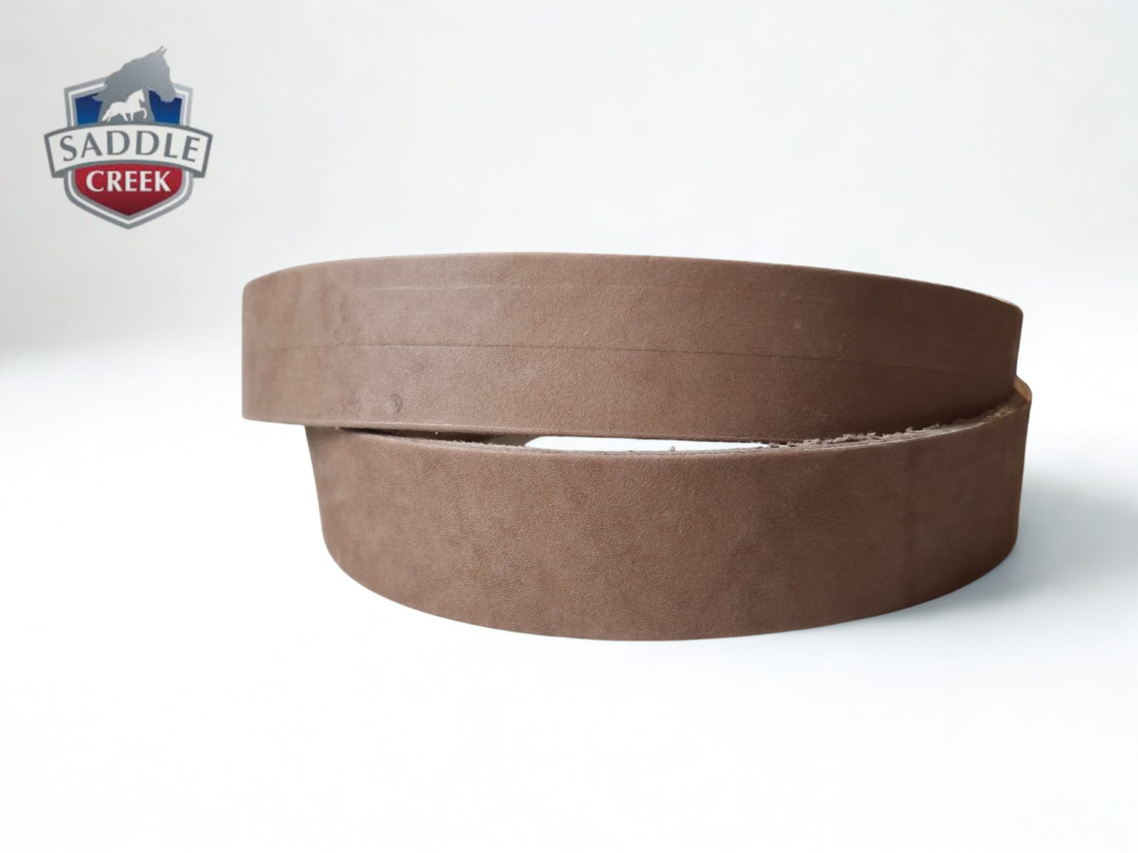 Blank belt strip brown 1 .2- 1.5 meters long