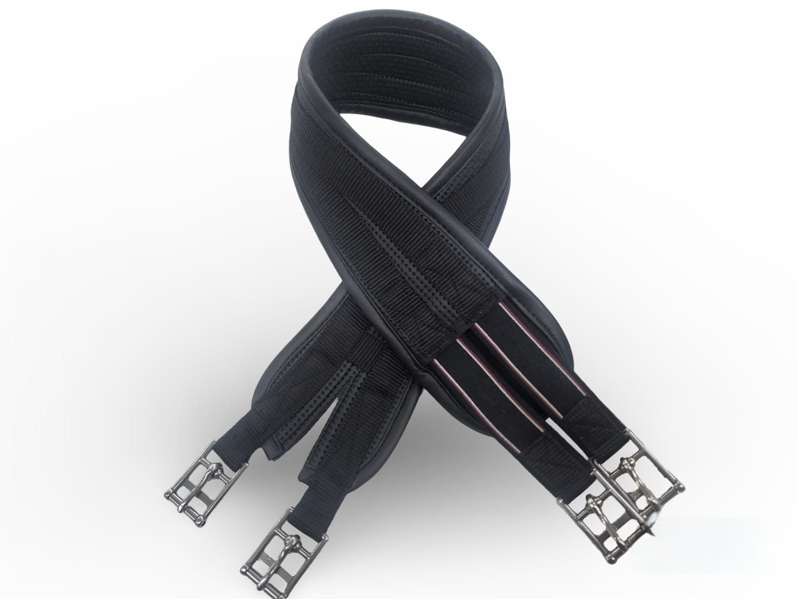 Girth pu atherstone ss with Single elastic black
