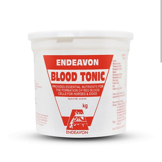 Endeavon blood tonic 1kg for horse and dogs