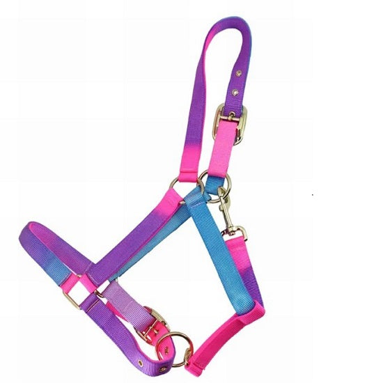 Snowbee halter rainbow coloured