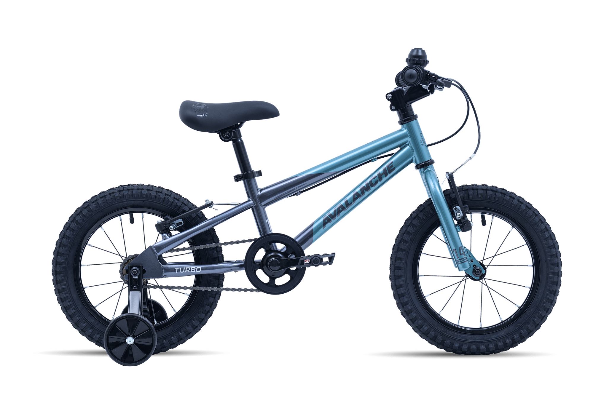 Avalanche TURBO 14" BOYS Green/Silver