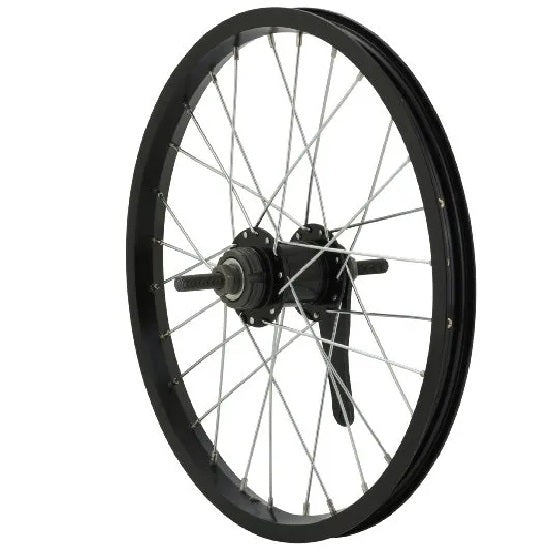 Wheel 16 inch rear back pedal 28h chn black