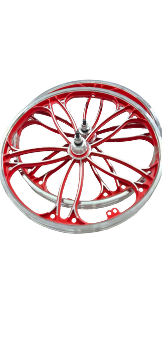 Bicycle Wheel Set 20 Inch Mag Alloy red HY16