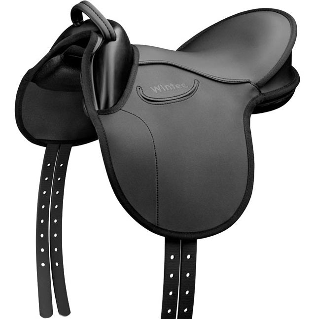 Wintec kids gp saddle black 14 inch wide fit