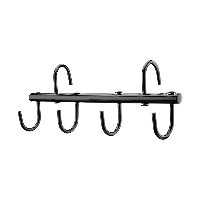 Tack rack with four hooks