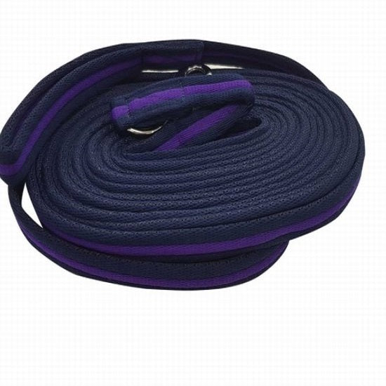 Lunge lead web padded 8m