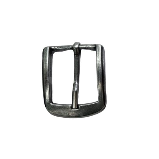 Buckle 35mm antique silver saddle creek