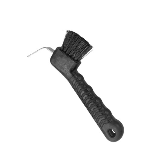 Show time soft touch hoof pick with brush