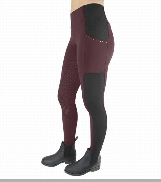 Equileisure ss equilite tights black