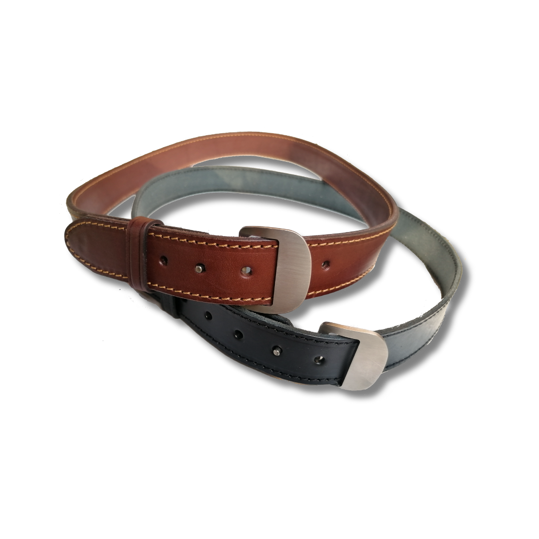 Belt knife buckle belt + knife single leather — El Paso supplier photo