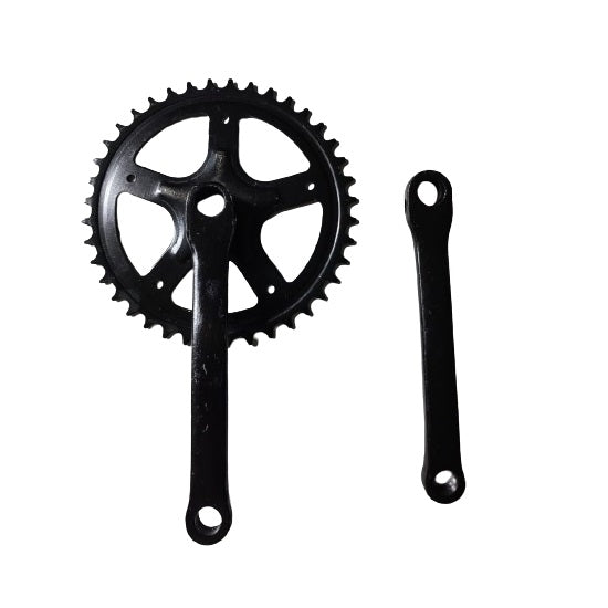 Chain wheel set 1s 40t black