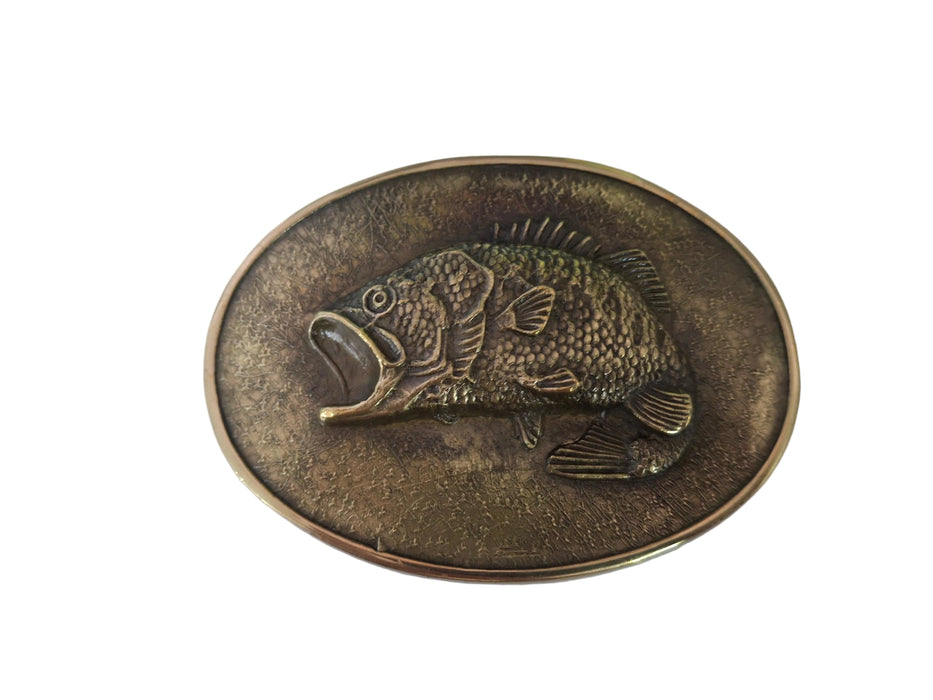 Solid Brass Buckle 40mm Bass