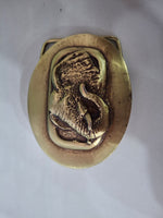 Solid Brass Buckle 40mm Elephant