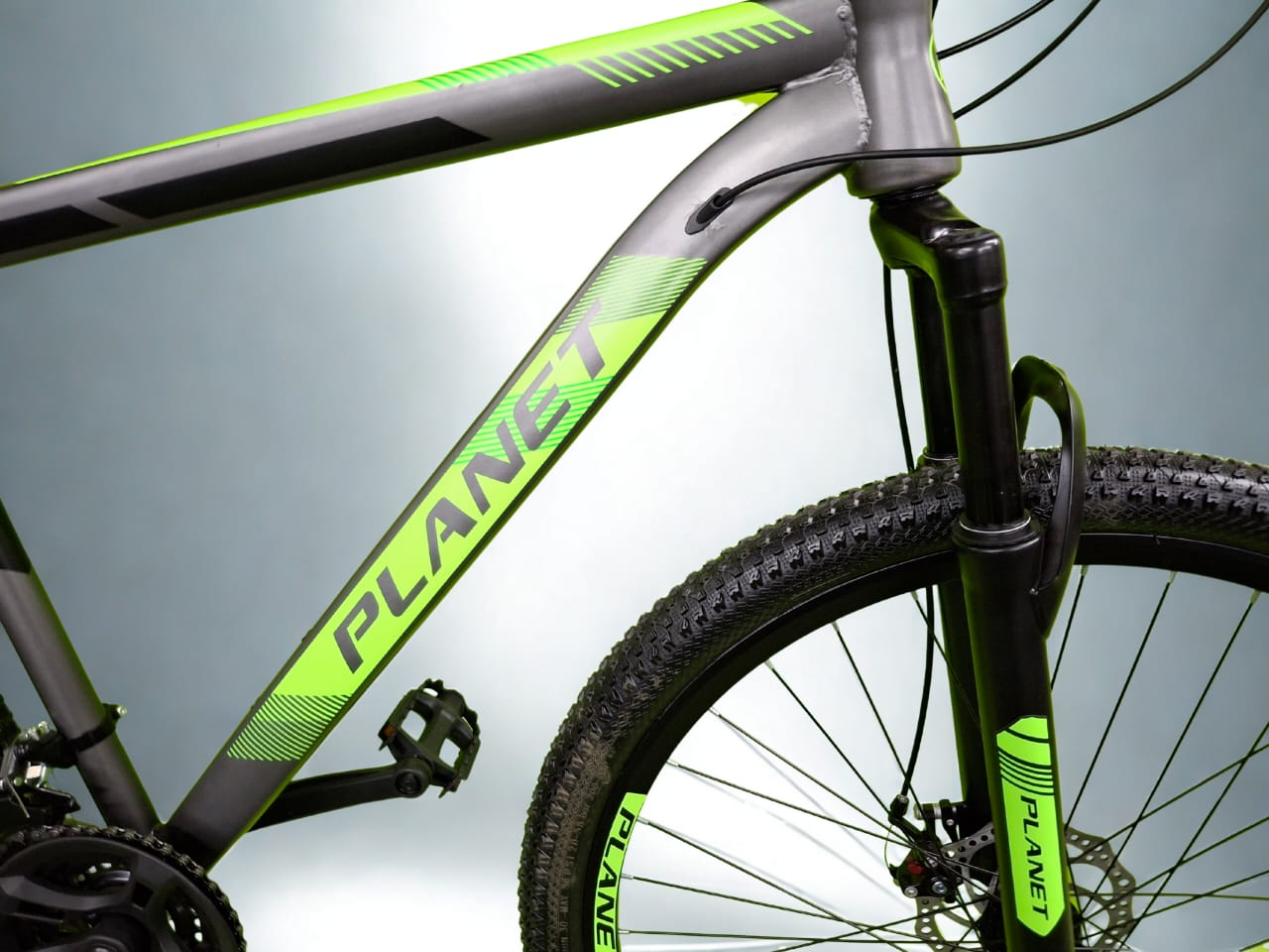 Bicycle planet 26 inch with shock trendy