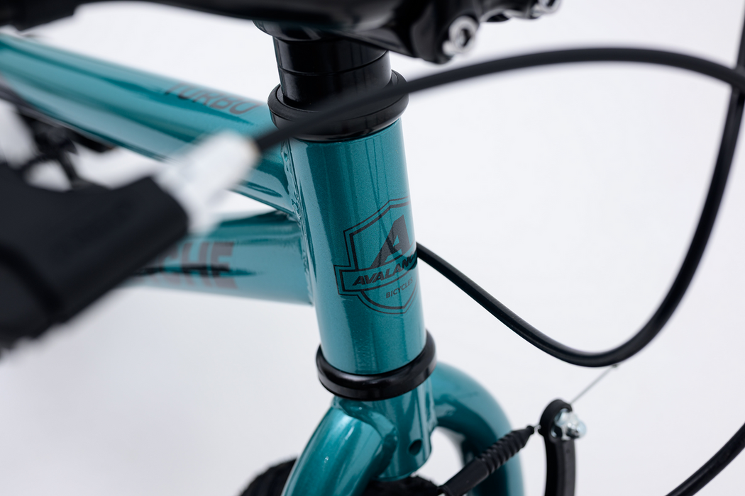 Avalanche Bike TURBO 14 Inch BOYS - GREEN/GREY