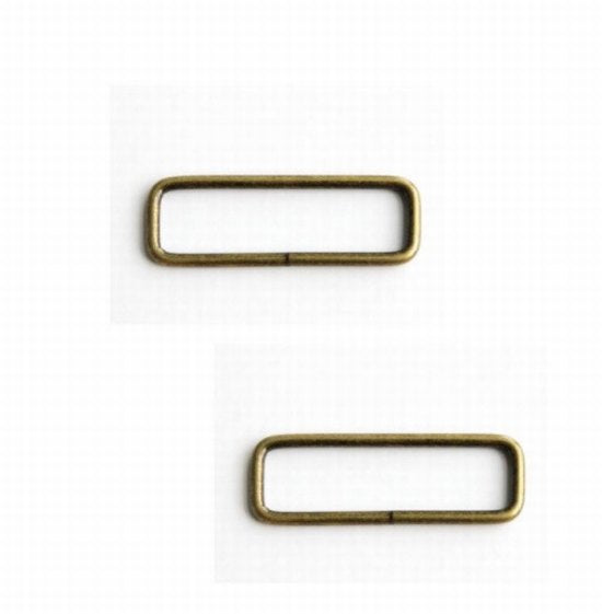 Loop 38 x 10mm antique brass each