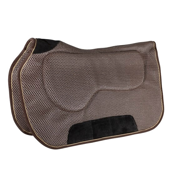 Ridepro western style numnah with neoprene and mesh material saddle pad full size