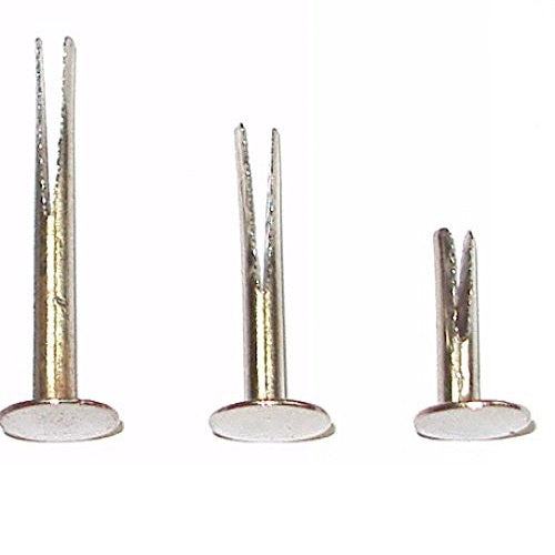 Split rivet silver 9/16 oval head per 1000