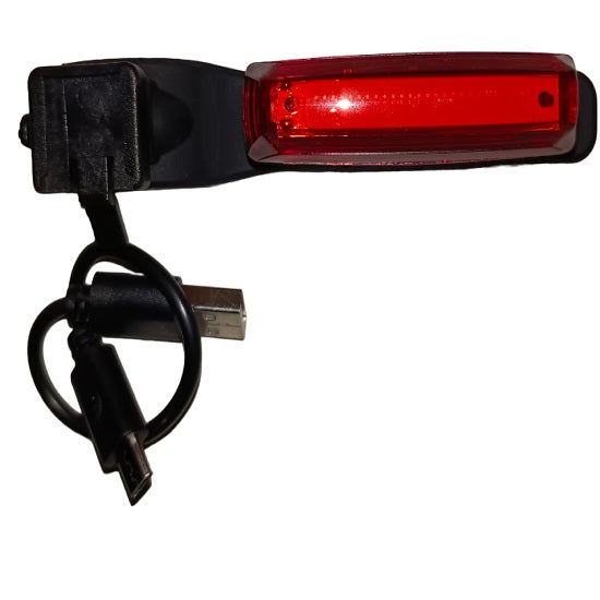 Bicycle light rear usb rechargble