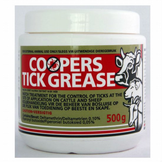 Coopers Tick Grease 500Gr