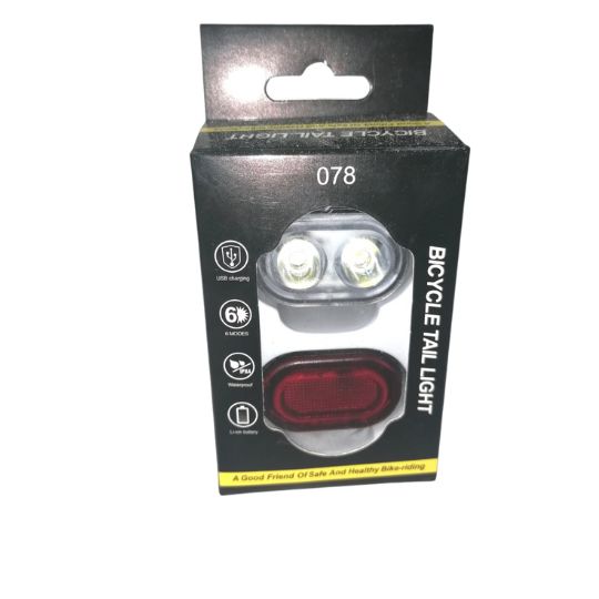 Light set front and rear usb