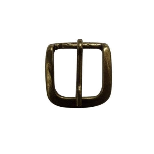 Buckle 35mm ant brass for belts
