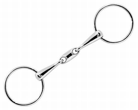 Bit french link snaffle 18mm