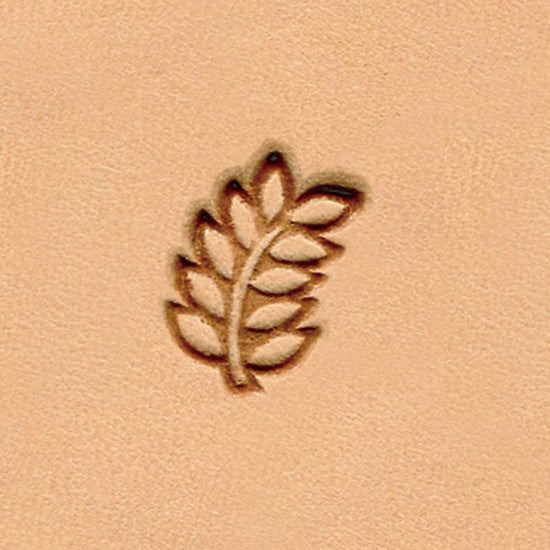 IVAN Leather Stamp Spray of Leaves L515 6515|00