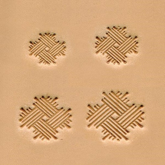 Ivan wicker weave stamp 4 pcs set
