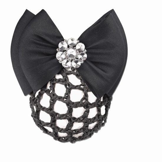 Hairnet | bun net with decorative bow and clasp code 708312