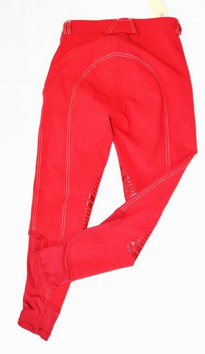 Equistyle breeches red with crystal